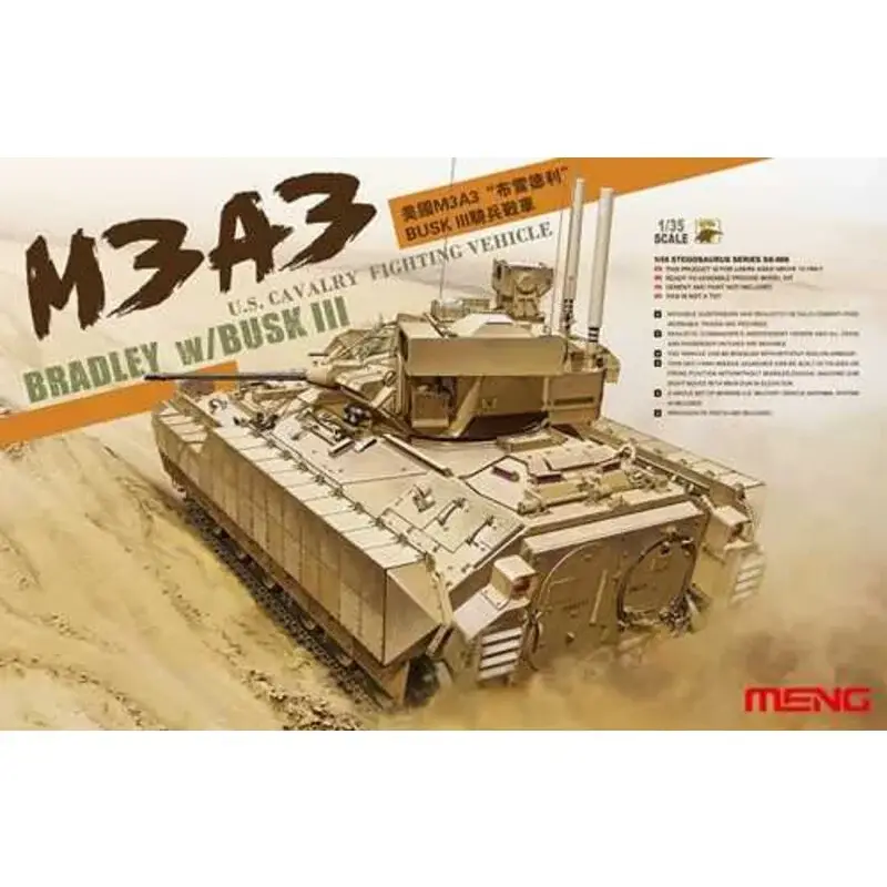 Flitsaanbieding M3A3 Bradley met BUSK III (zonder interieur) Schaalmodel
