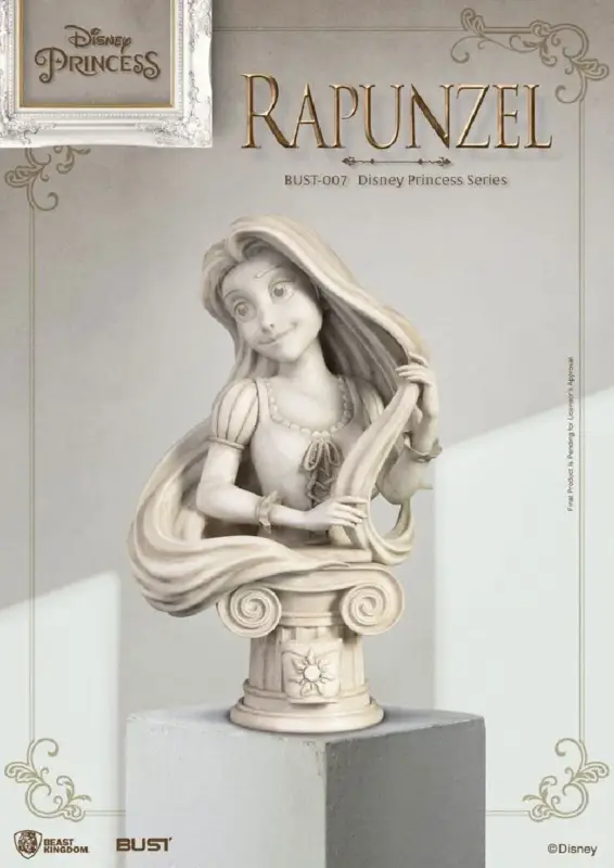 Laatste Kans Disney Princess Series Rapunzel PVC buste 15 cm