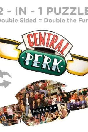 Puzzel Friends Puzzle Shaped Central Perk (600 stuks) Laatste Kans