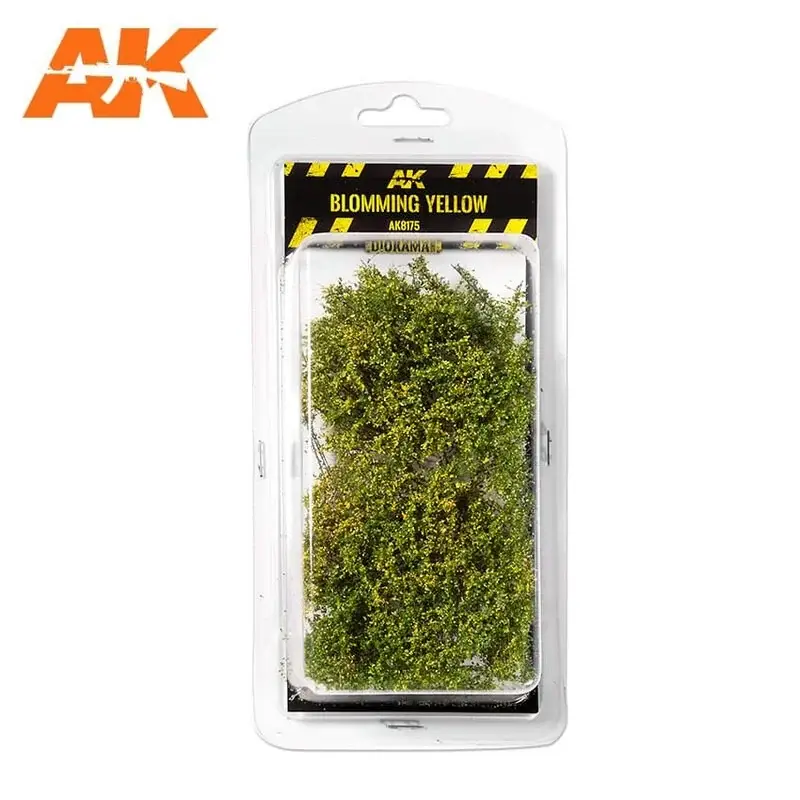 Blommende gele shrubberies 1:35 / 75mm / 90mm Populair