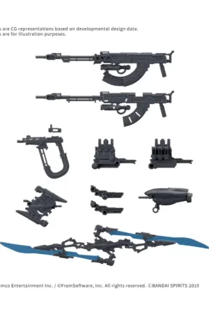 ARMORED CORE VI - 30MM Weapon set 06 - Model Kit Rechtstreeks Van De Fabrikant
