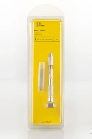 Premium Hand drill with five drills (1, 1.2, 1.4, 1.5, 1.8 mm)