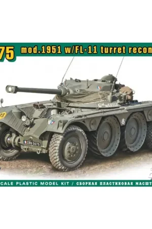 Nu Kopen EBR-75 mod.1951 met FL-11 turret recon. voertuig Schaalmodel
