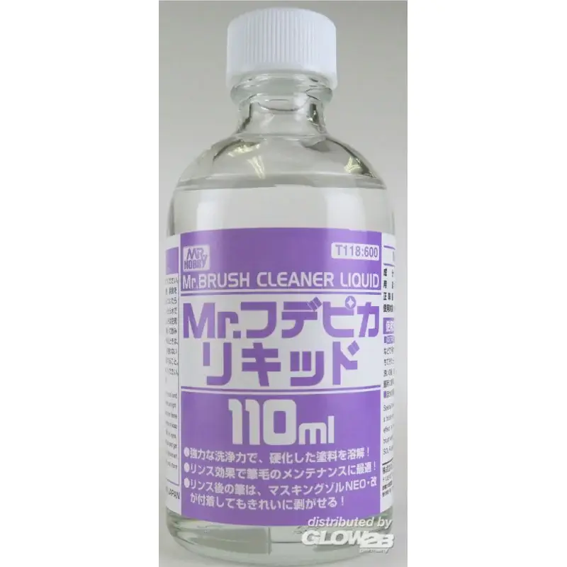 Mr Hobby -Gunze Mr. Brush Cleaner Liquid 110ml Betrouwbaar