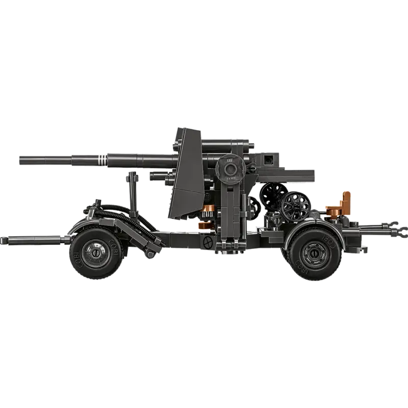 Actieprijs 357 pcs hc wwii /3140/ 8.8cm flak with carriage