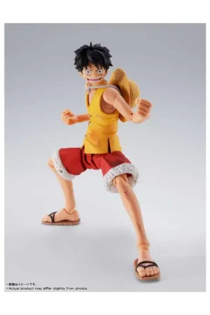 ONE PIECE - Luffy "Marineford" - S.H. Figuarts figure 14.5cm Figuurtje Weekendaanbieding
