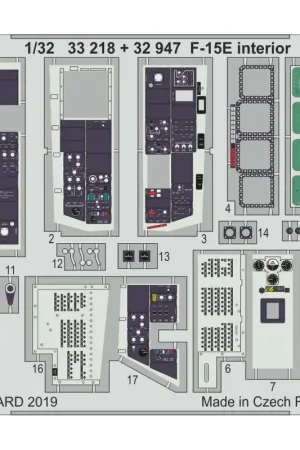 Fabrieksprijs F-15E interieur 1/32 Accessoire