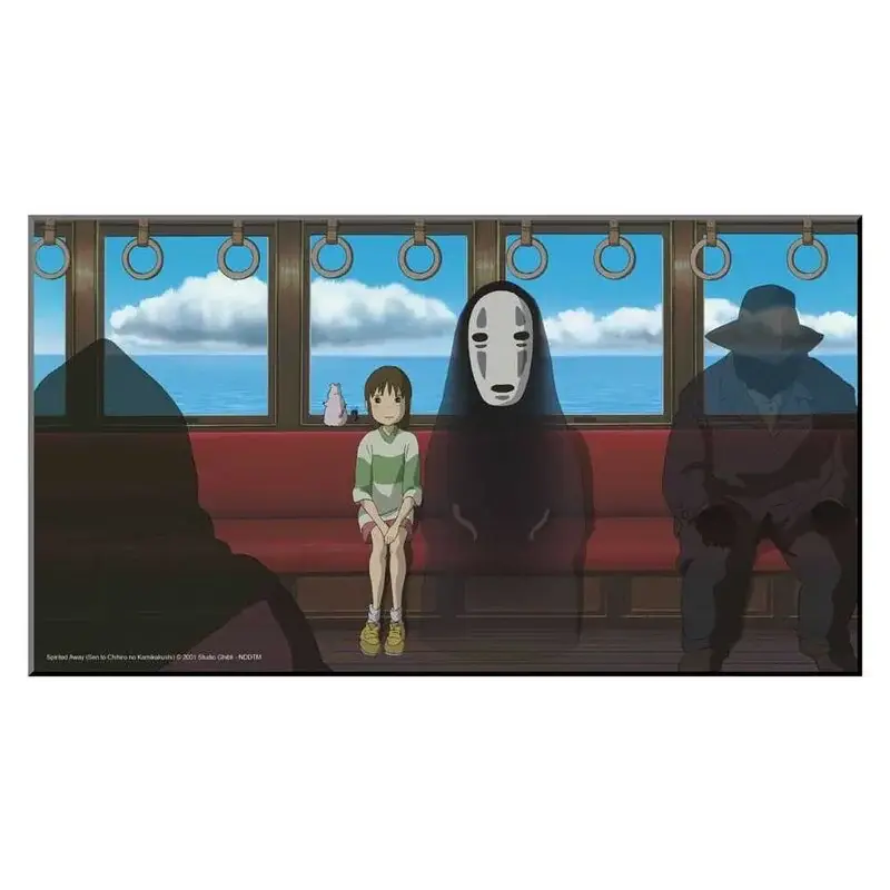 Favoriet Ghibli Studio Wooden Table The Travel of Chihiro 37.5 x 20.5 cm Poster