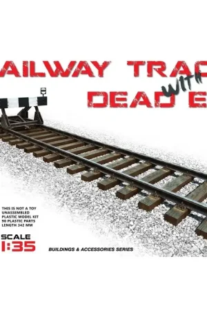 Railway Track & Dead End Europese Gauge Op = Op