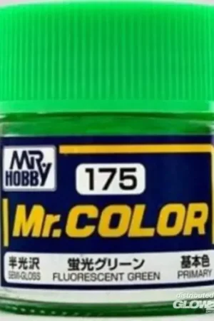 Veilige Betaling Mr Hobby -Gunze Mr. Color (10 ml) Fluorescent Green Acrylverf