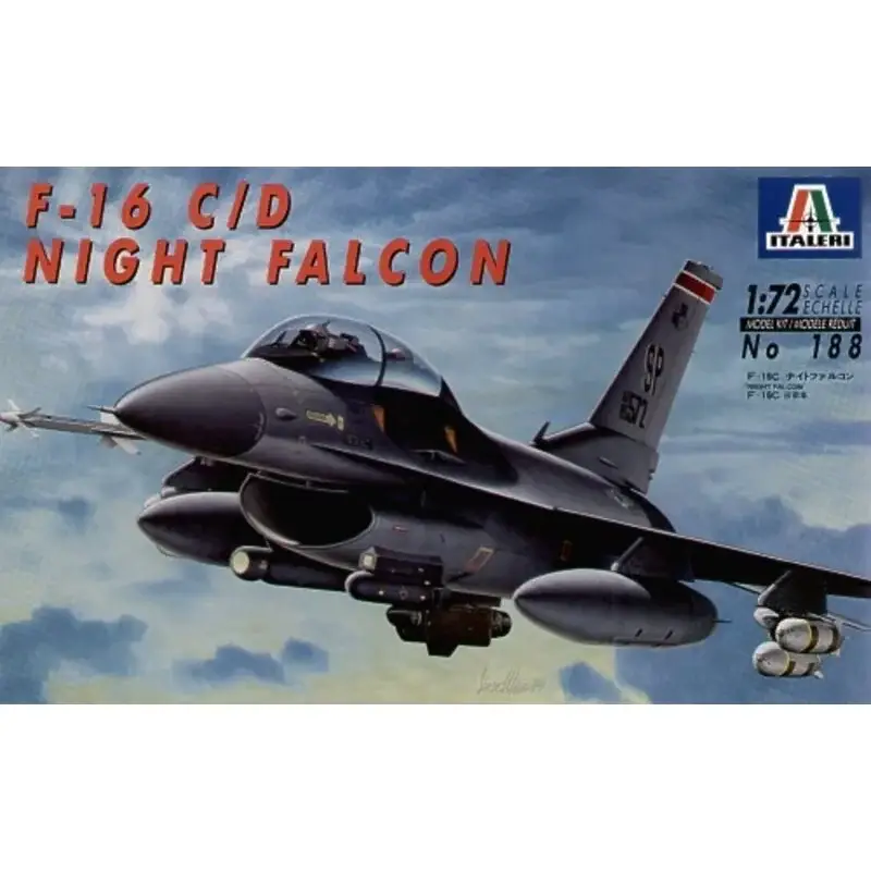 Lage Prijs Lockheed Martin F-16C/Lockheed Martin F-16D Fighting Falcon Night Falcon Schaalmodel