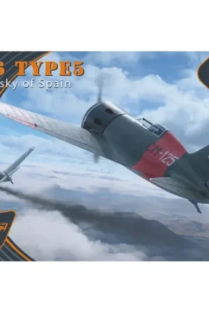 Polikarpov I-16 type 5 (in de lucht van Spanje) Startpakket Schaalmodel Merkproduct