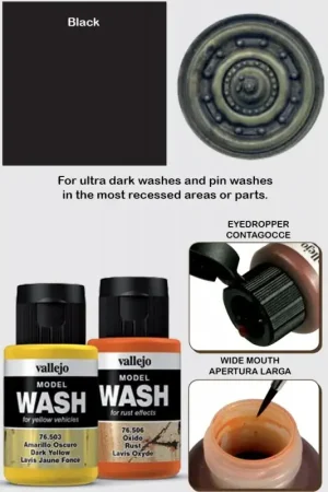 Model wash 76518 black Acrylverf Hete Deal