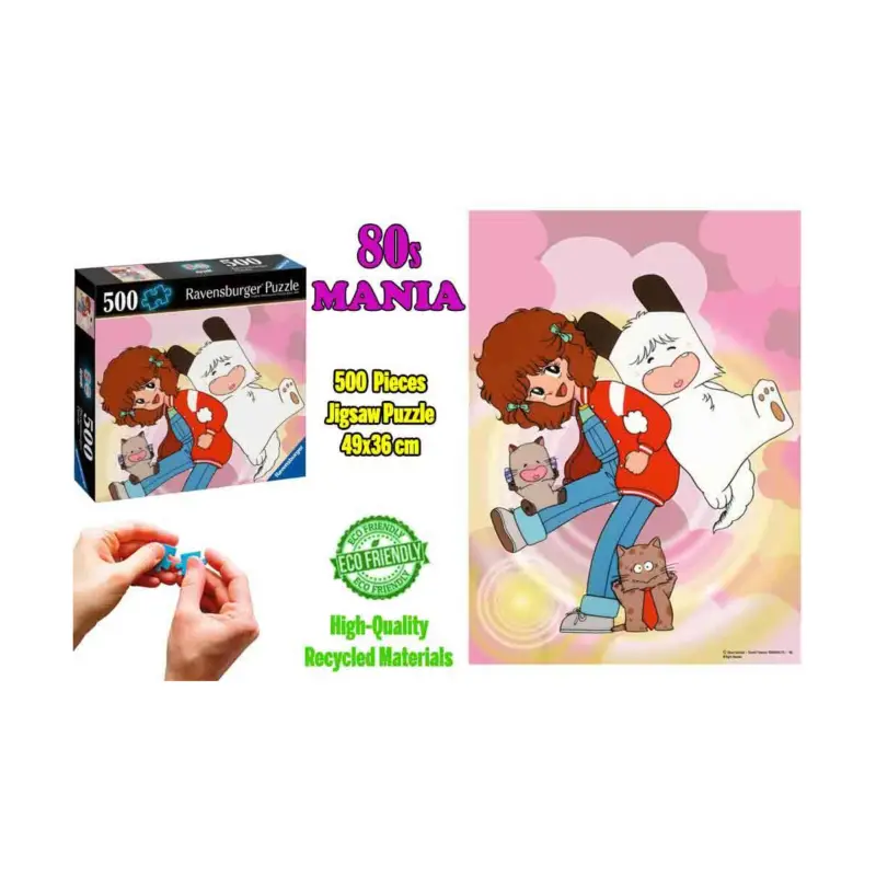 Dagaanbieding Puzzel Hello Spank - 80s Mania 500 Pieces Jigsaw Puzzle