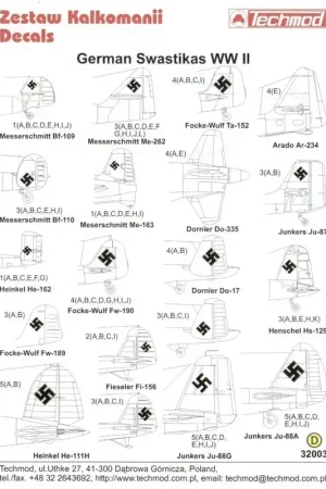 Hoge Kwaliteit Sticker German Swastikas. Different sizes and styles Decal