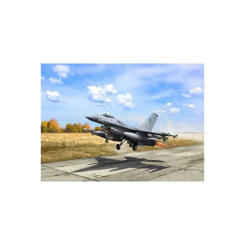 Laatste Kans Icm 72145 model f-16am of ukrainian air forces with pag-14 1/72 Schaalmodel