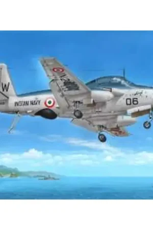 Breguet 1050 Alize 1G India Nr 78, IN206, INAS 310 White Cobras, INS Vikrant carrier, begin van 70.Nr 67, IN204, INAS 310 White Fabrieksprijs