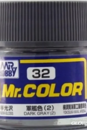 Koop Vandaag Mr Hobby -Gunze Mr. Color (10 ml) Dark Gray (2) Acrylverf