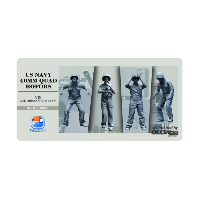 Populair Anti-aircraft gun crew Figuren