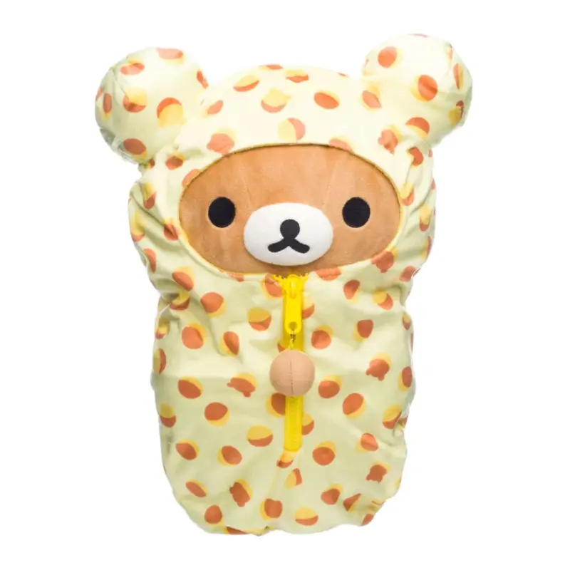 Uitverkoop Rilakkuma - Plush "Patterned Sleeping Bag" Medium 38cm