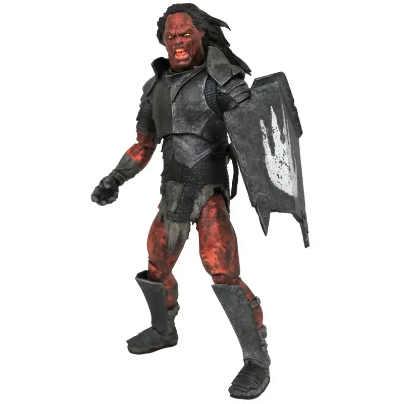 THE LORD OF THE RINGS - Uruk-Hai - Action Figure 18cm Figuurtje Aanbieding
