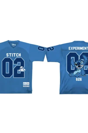DISNEY - Stitch - Unisex Sports US Replica T-Shirt Actieprijs
