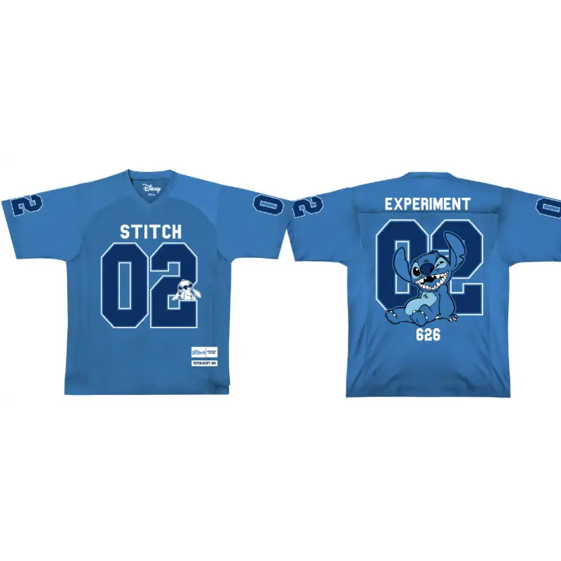 DISNEY - Stitch - Unisex Sports US Replica T-Shirt Actieprijs