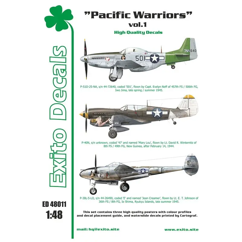 Nieuw Sticker Pacific Warriors vol.1 Decal