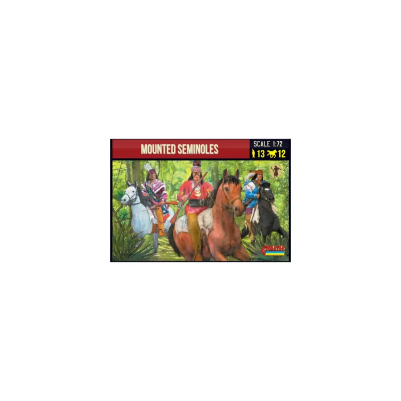 Mounted Seminoles Figure 1:72 Figuren Premium