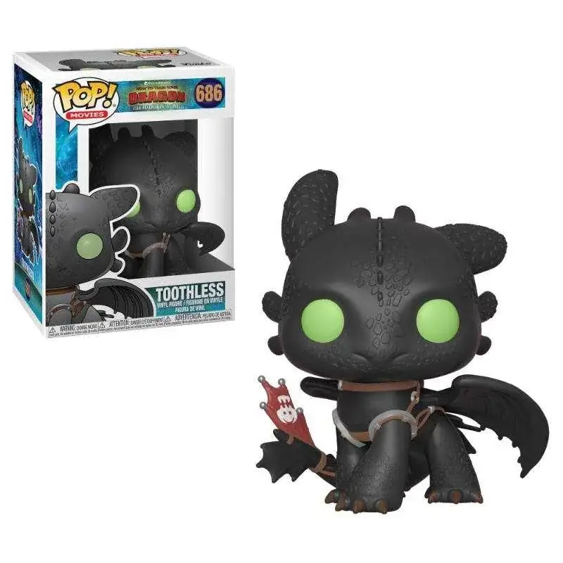 Laatste Kans Draken 3 POP!Vinyl beeldje Tandeloos 9 cm Pop figur