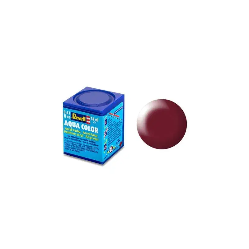 Koop Online Satijn Bordeaux Rood Aqua Acrylverf - 18ml 331