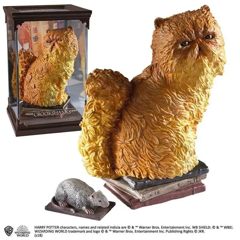 Harry Potter Magical Creatures Statue Crookshanks 13 cm Figuurtje Finale Uitverkoop