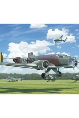 Junkers Ju-86E-1 / E-2 KLEUREN INSTRUCTIES BLAD - SUPERSTICKERS BLAD VOOR 7 VERSIES In de jaren '30 ontwikkelde de Duitse luch Meest Verkocht