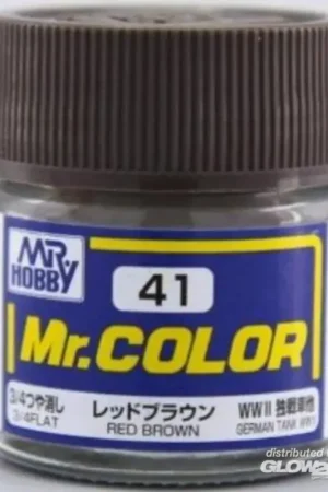 Mr Hobby -Gunze Mr. Color (10 ml) Red Brown Acrylverf Uitverkoop