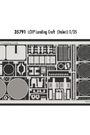 LCVP Landing Craft (toebehoren voor modelbouwsets van Italeri) Accessoire Express Levering