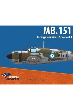 Superprijs Marcel-Bloch MB.151C.1-stickers voor Luftwaffe en Griekenland Schaalmodel