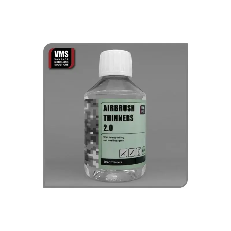 Airbrush thinners 2.0 acrylic 200ml Goedkoop