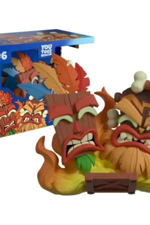 Must-Have CRASH BANDICOOT - Aku Aku & Uka Uka - Youtooz Figure 9cm Figuurtje