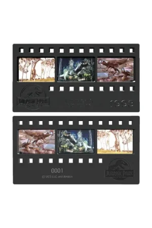 Merkproduct JURASSIC PARK - Collectible Metallic Film Strip