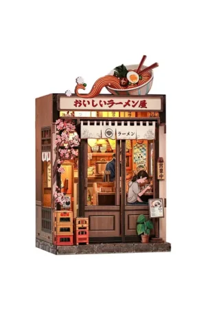 Maquette Book Nook Model Kit Miniature House Oishii Kyoto 22 x 13 cm Lage Prijs