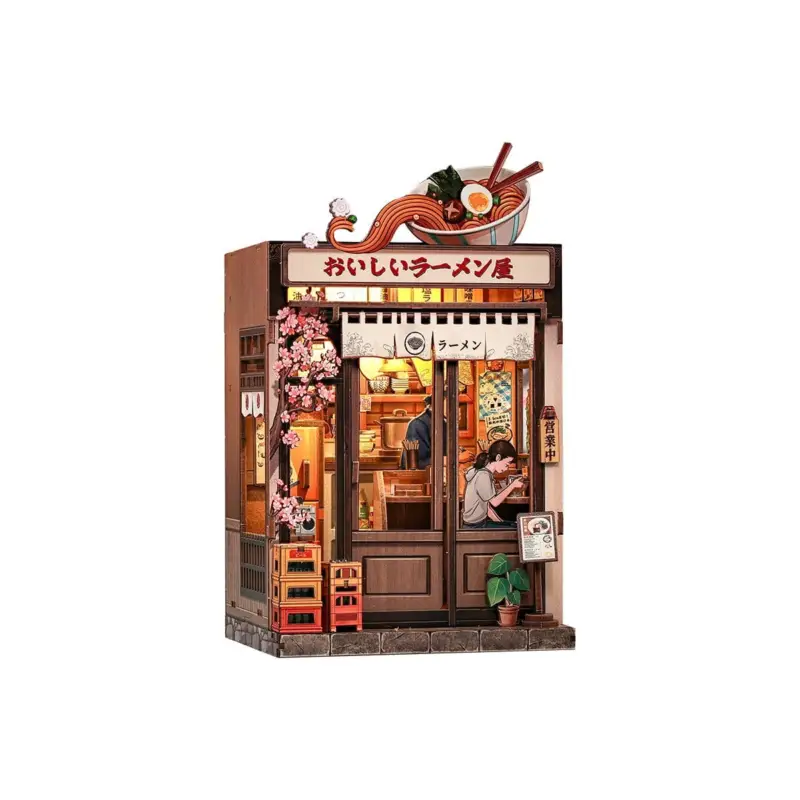 Maquette Book Nook Model Kit Miniature House Oishii Kyoto 22 x 13 cm Lage Prijs