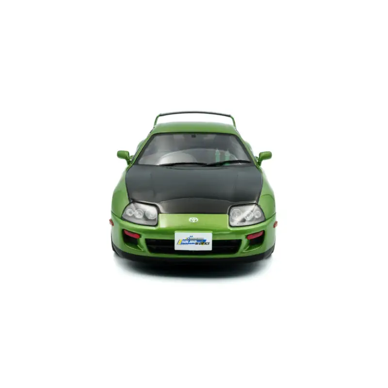 Toyota supra mk4 (a80) solido works green 1993 1/18 Miniatuur Nieuw