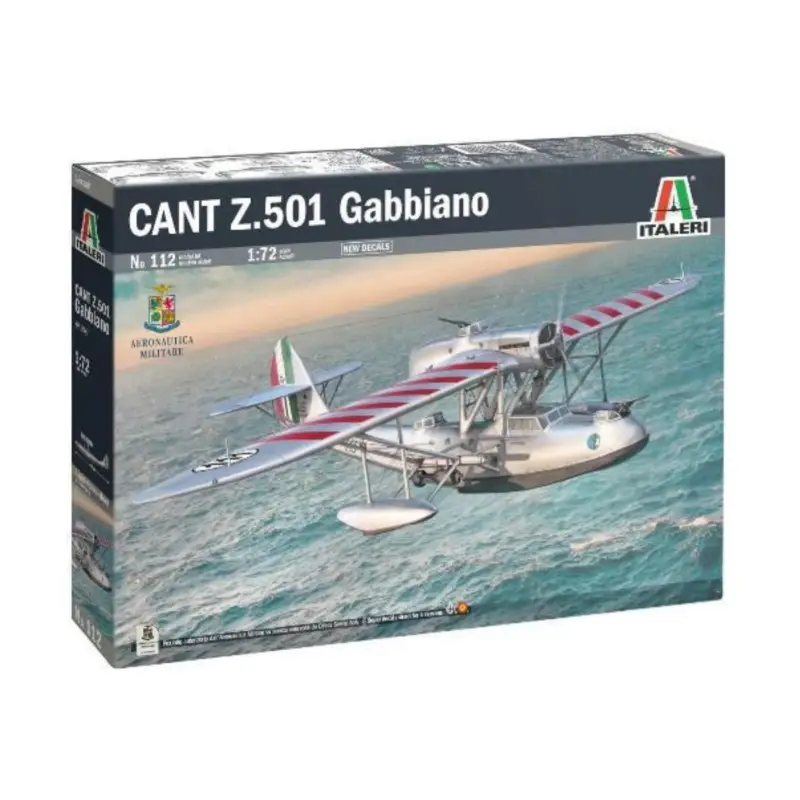 Merkproduct ITALERI: 1/72; CANT Z.501 Gabbiano Schaalmodel