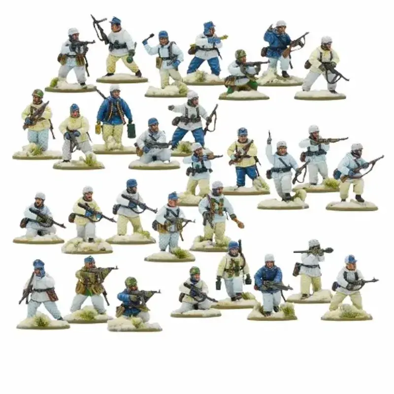 Exclusieve Aanbieding Fallschirmjäger Winter Infantry Figuur spellet