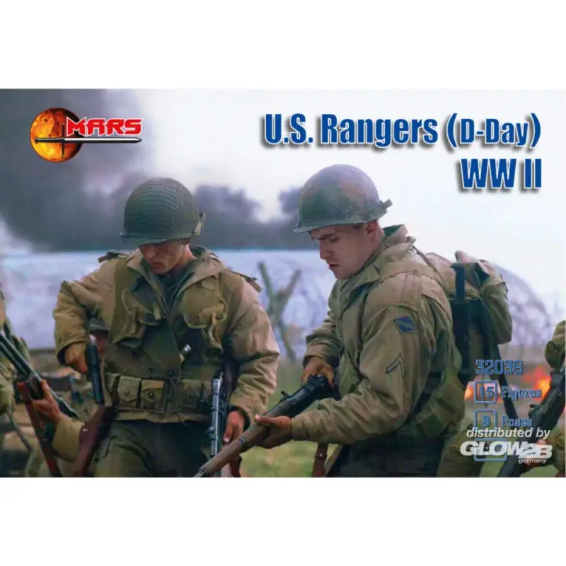 Amerikaanse Rangers (D-Day) WO II Schaalmodel Weekendaanbieding