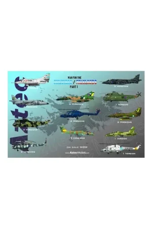 Opnieuw gedrukt! Falklandeilanden Pt 1 (25) Decal Bestel Nu