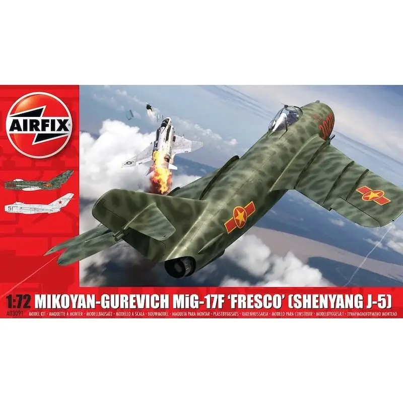 Mikoyan MiG-17F 'Fresco' (Shenyang J-5) Fresco Schaalmodel Bestseller