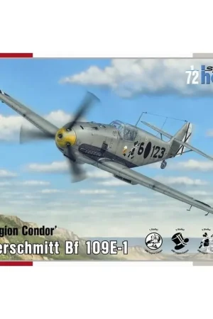 Veilige Betaling Messerschmitt Bf 109E-1 J/88 Legion Condor Schaalmodel