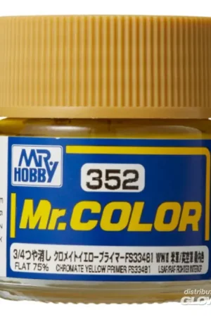 Op = Op Mr Hobby -Gunze Mr. Color (10 ml) Chromate Yellow Primer FS33481 Acrylverf