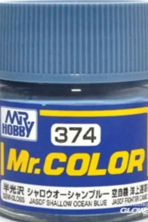 Seizoensaanbieding Mr Hobby -Gunze Mr. Color (10 ml) JASDF Shallow Ocean Blue Acrylverf